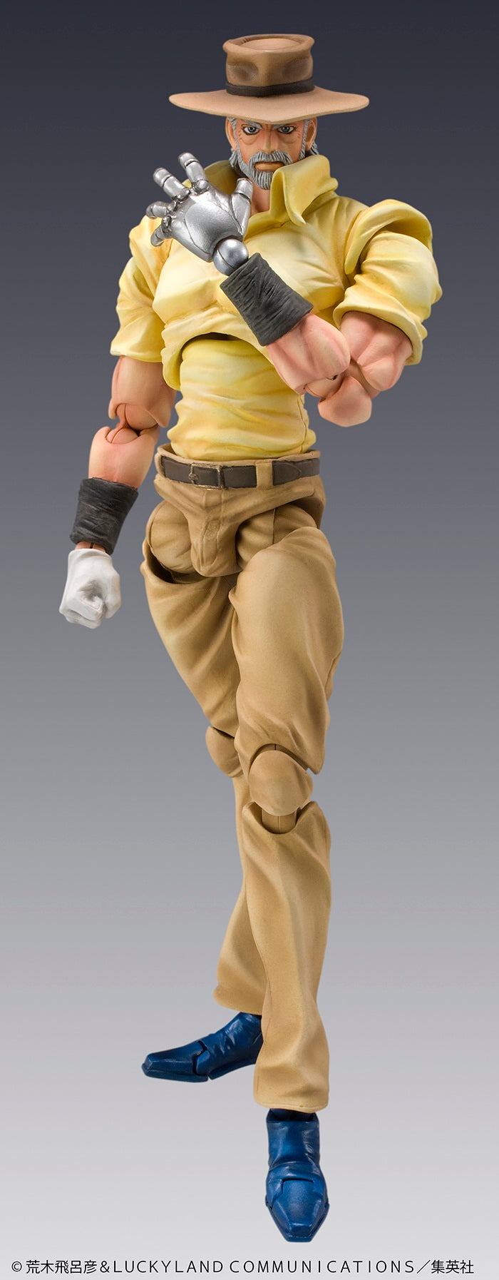 Super Action Statue JoJo's Bizarre Adventure Part.III Joseph Joestar&Iggy Figure
