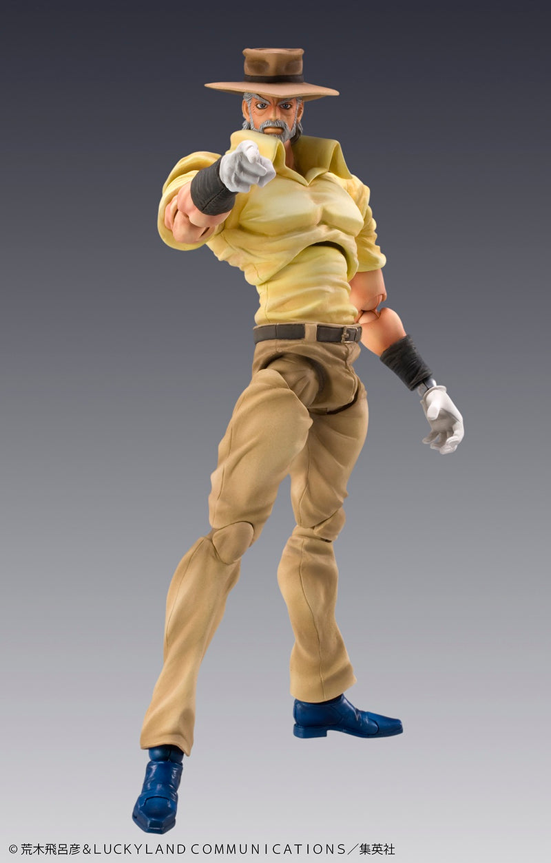 Super Action Statue JoJo's Bizarre Adventure Part.III Joseph Joestar&Iggy Figure