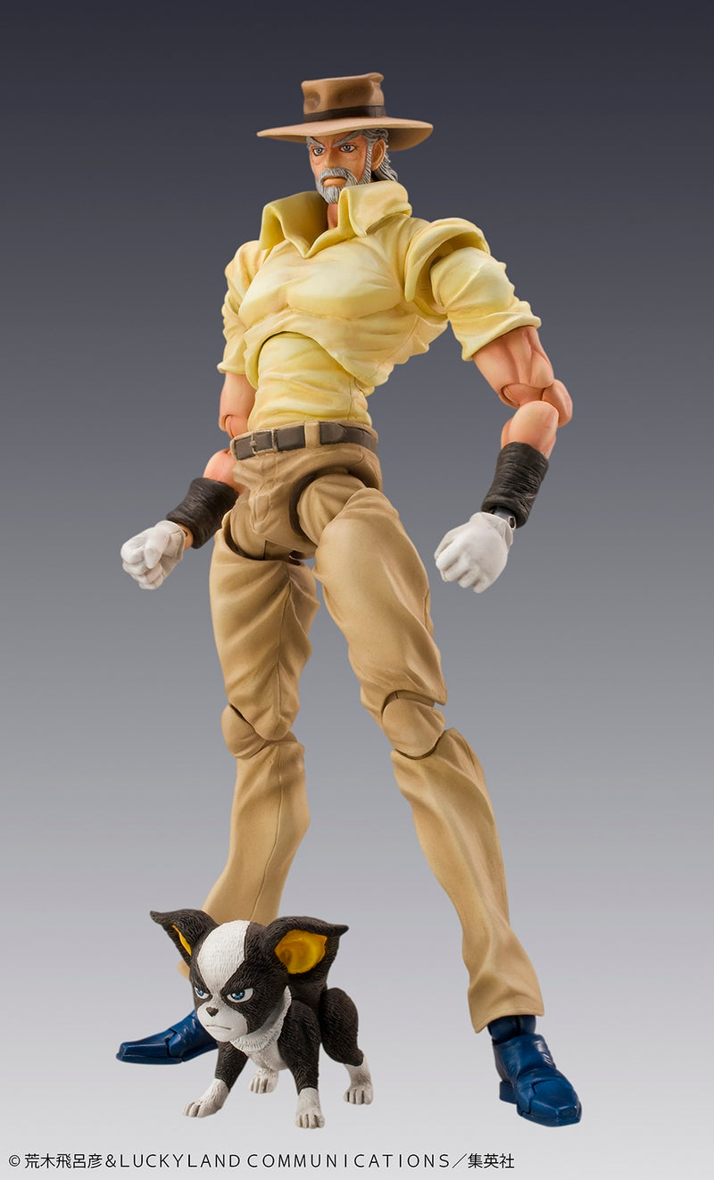 Super Action Statue JoJo's Bizarre Adventure Part.III Joseph Joestar&Iggy Figure
