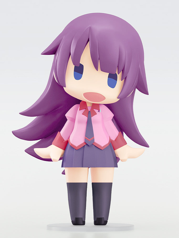 HELLO! GOOD SMILE Monogatari Series Hitagi Senjougahara Action Figure JAPAN