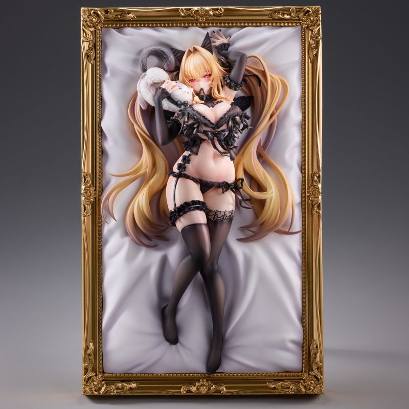 Novel Stella Stella Black Cat Ver. Illustrated by Xin 1/7 Figure JAPAN OFFICIAL