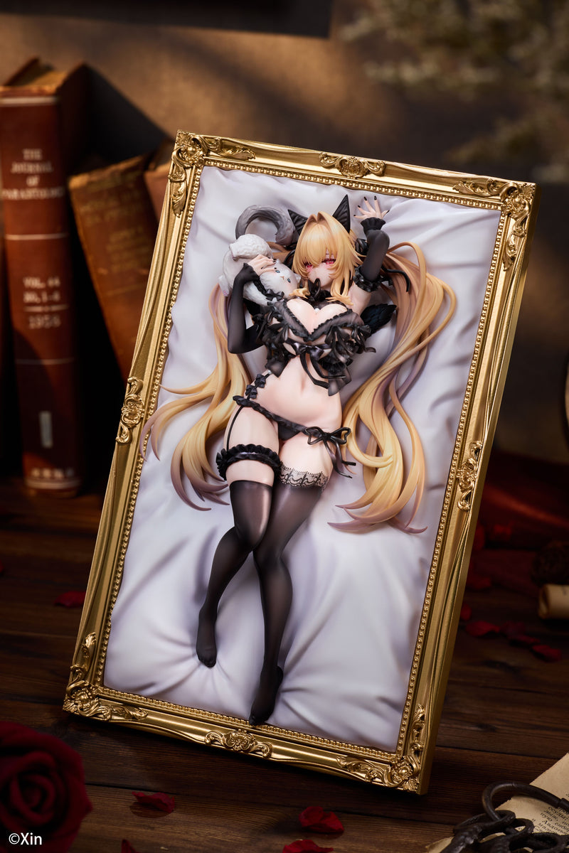 Novel Stella Stella Black Cat Ver. Illustrated by Xin 1/7 Figure JAPAN OFFICIAL