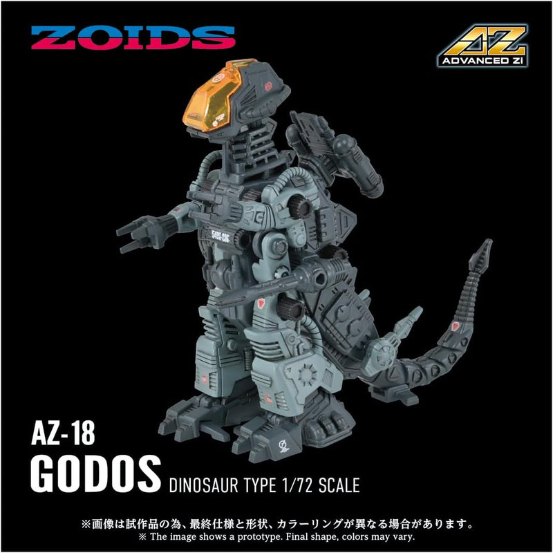 Takara Tomy ZOIDS AZ-18 Godos 1/72 Action Figure JAPAN OFFICIAL