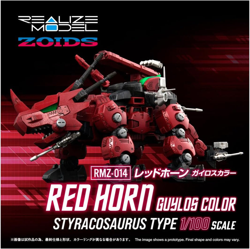Takara Tomy Realize RMZ-014 Red Horn Guylos Color 1/100 Model Kit JAPAN OFFICIAL