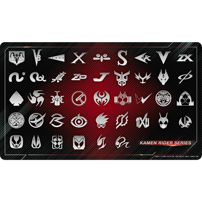 Ensky Kamen Rider Series Character Riders Crest ENR-094 Rubber Mat JAPAN