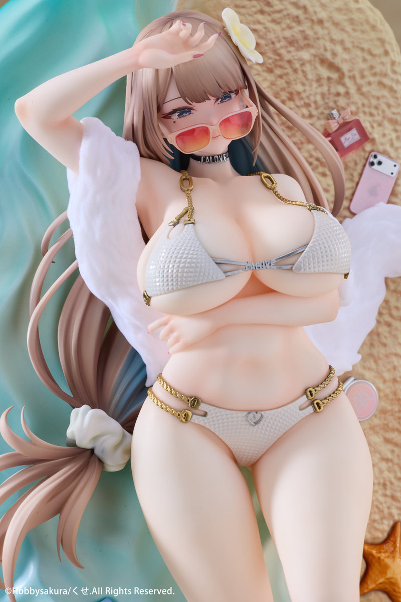 Hobby sakura Asako Fuyuyama Summer Beach Date 1/6 Figure JAPAN OFFICIAL