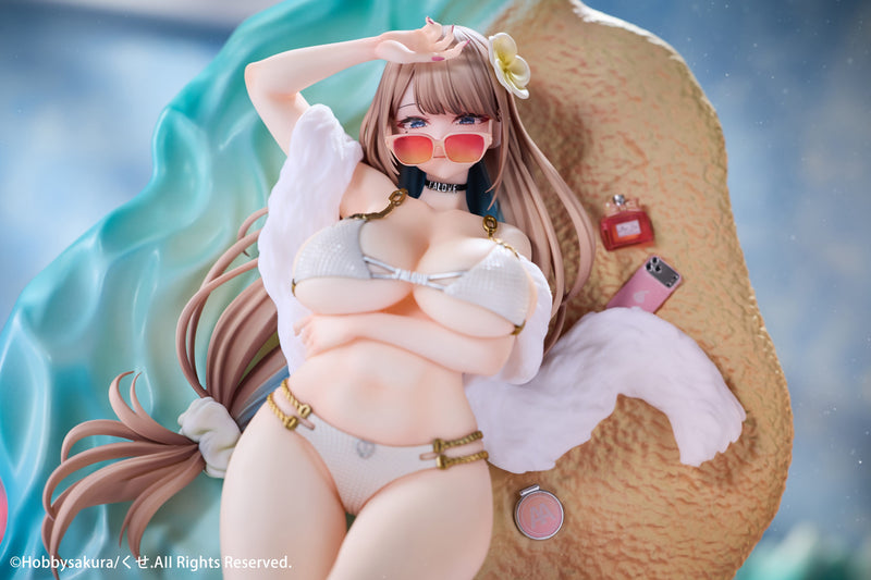 Hobby sakura Asako Fuyuyama Summer Beach Date Deluxe Edition 1/6 Figure JAPAN