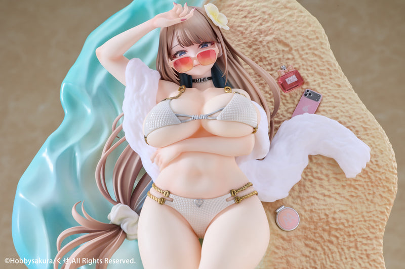 Hobby sakura Asako Fuyuyama Summer Beach Date Deluxe Edition 1/6 Figure JAPAN