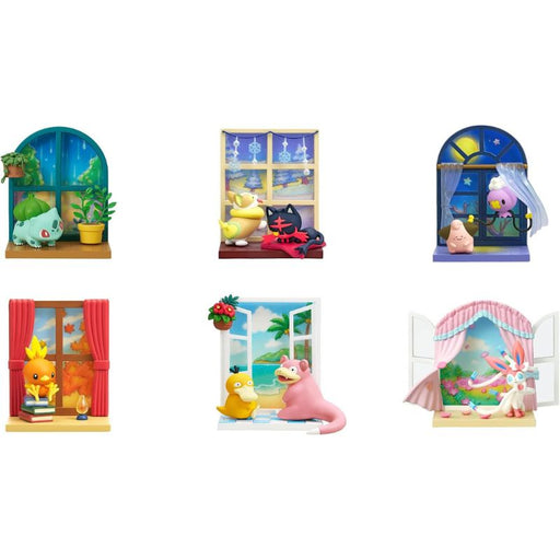 RE-MENT Pokemon Windowsill collection 6Pack BOX Figure JAPAN OFFICIAL