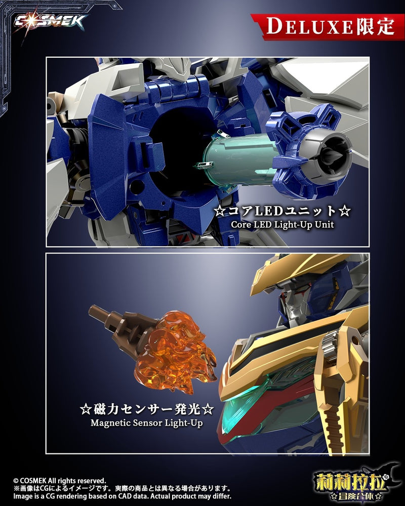 AGT-01 Lilirara Bouken Gattai Griffion Deluxe Edition Alloy Action Figure