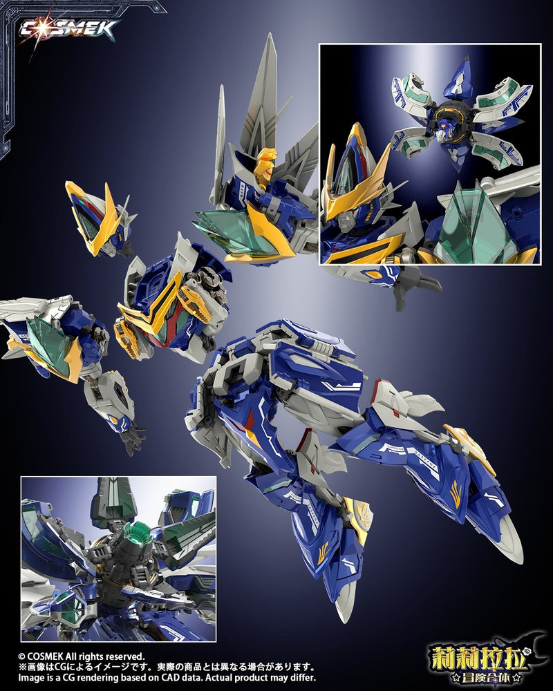 AGT-01 Lilirara Bouken Gattai Griffion Deluxe Edition Alloy Action Figure