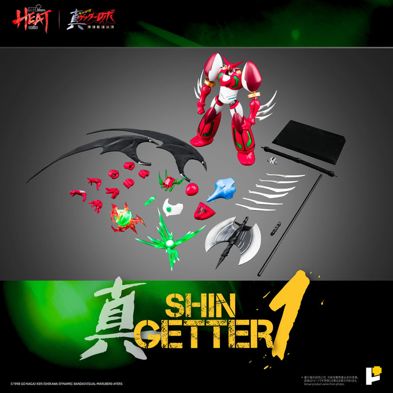 POSE+ METAL HEAT Series Shin Getter 1 Getter Robo Armageddon ver. Action Figure