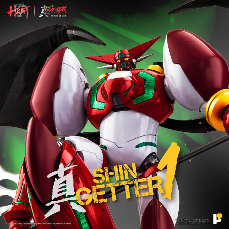POSE+ METAL HEAT Series Shin Getter 1 Getter Robo Armageddon ver. DX Set Figure