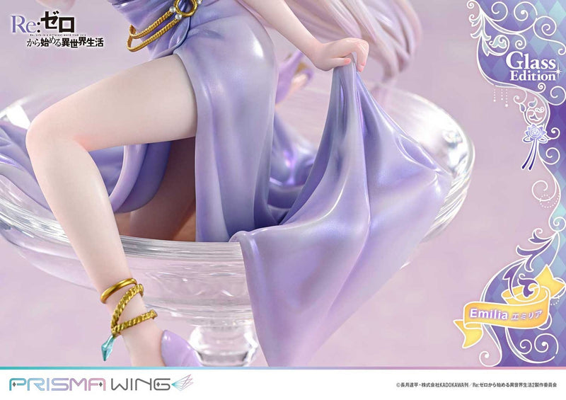 Prime 1 Studio PRISMA WING Re:ZERO Emilia Glass Edition 1/7 Figure JAPAN