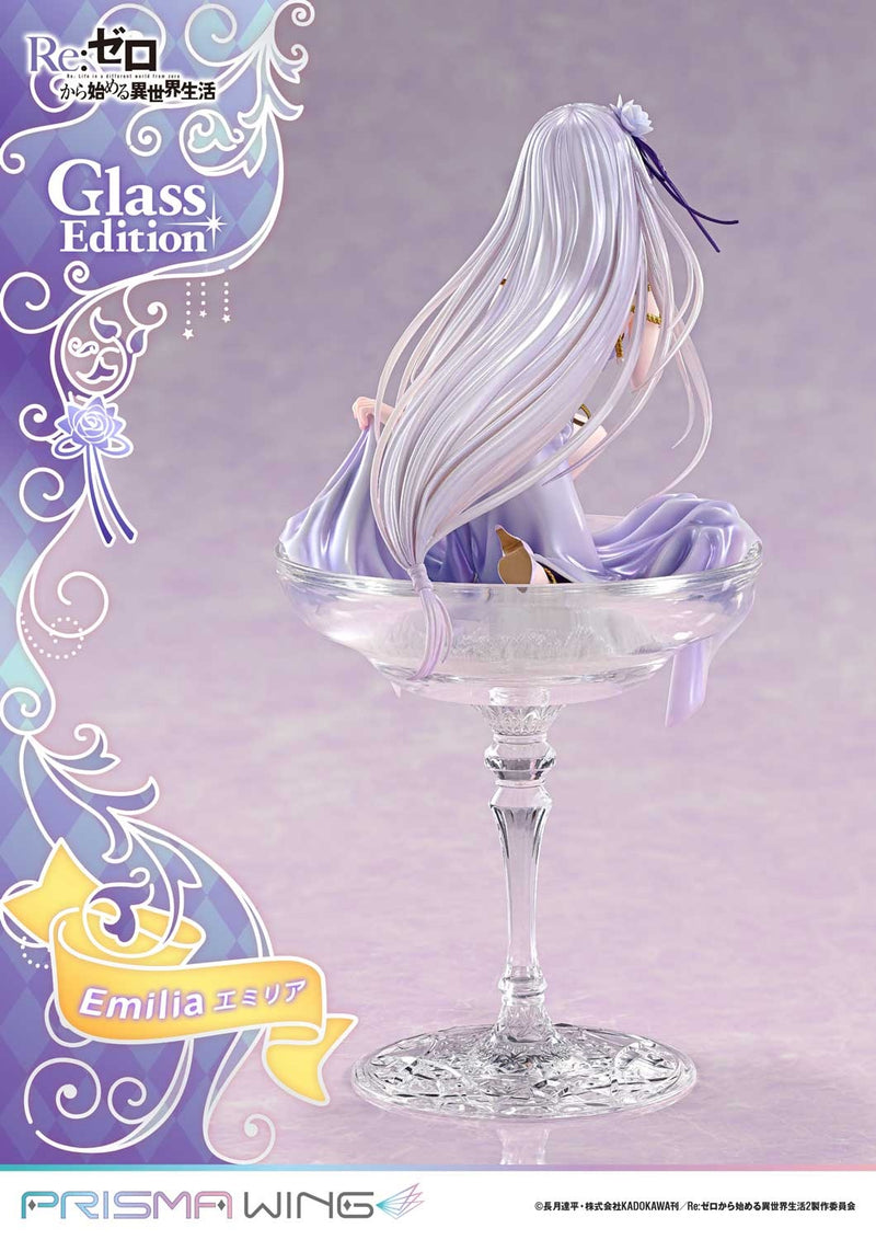 Prime 1 Studio PRISMA WING Re:ZERO Emilia Glass Edition 1/7 Figure JAPAN