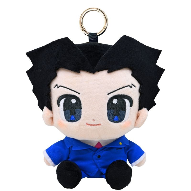 Capcom Chibi Cap Carabiner Plush Ace Attorney Phoenix Wright JAPAN OFFICIAL