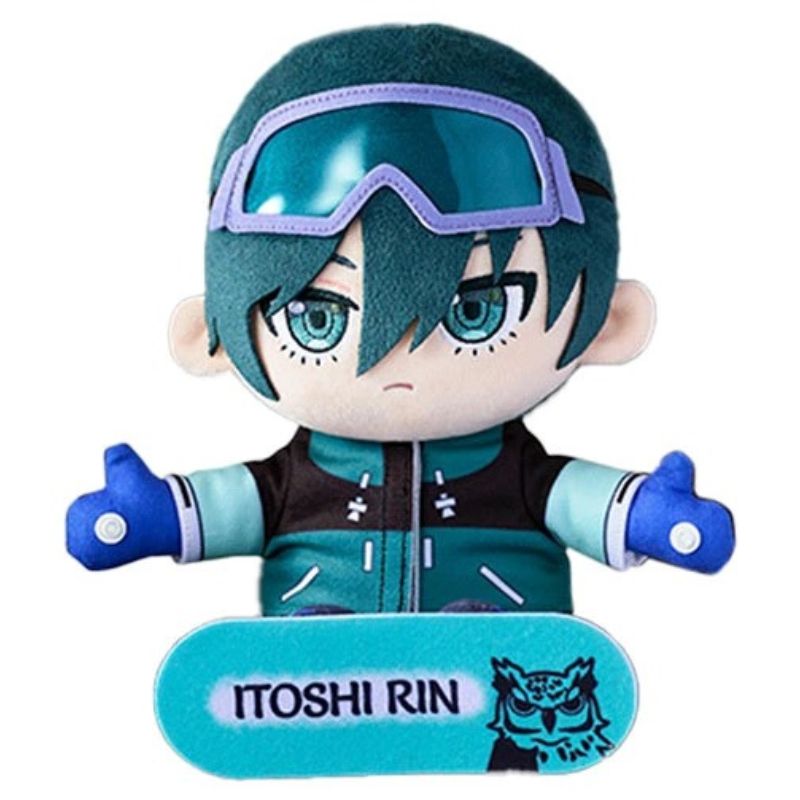 Bushiroad Creative Chumly Blue Lock Rin Itoshi Plush Doll JAPAN OFFICIAL