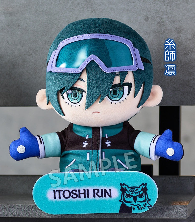 Bushiroad Creative Chumly Blue Lock Rin Itoshi Plush Doll JAPAN OFFICIAL
