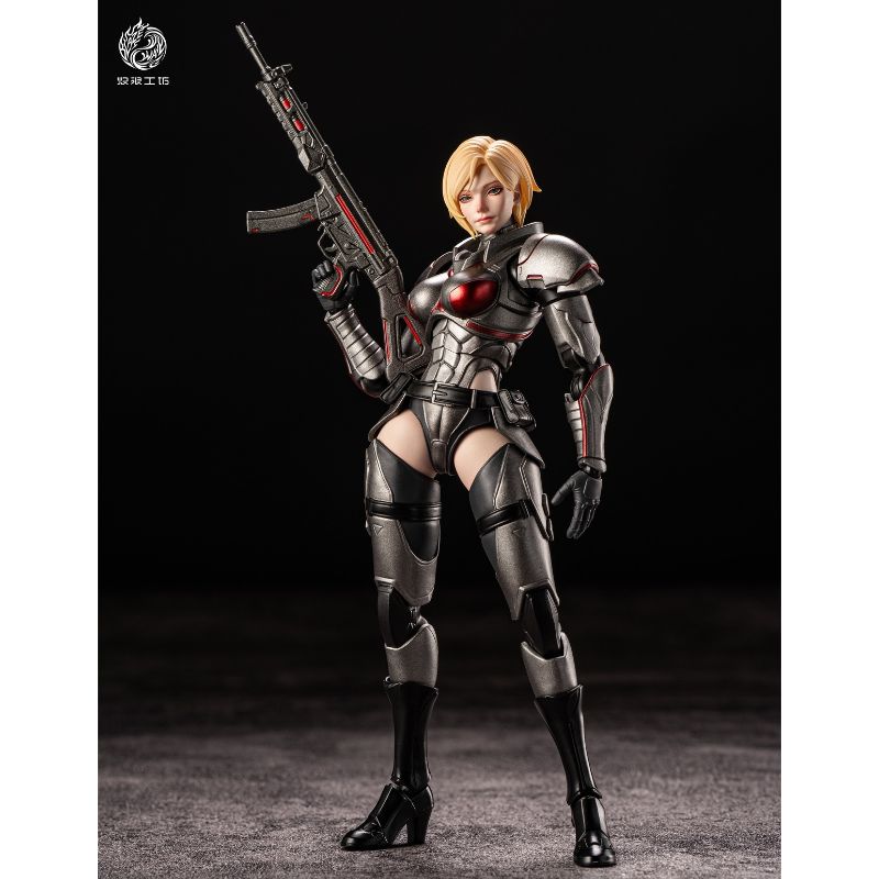 Blaze Wave Studio Walkure Brunhild 1/12 Action Figure JAPAN OFFICIAL