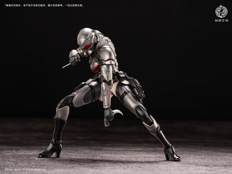 Blaze Wave Studio Walkure Brunhild 1/12 Action Figure JAPAN OFFICIAL
