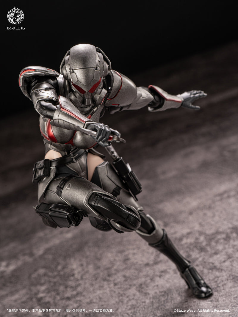 Blaze Wave Studio Walkure Brunhild 1/12 Action Figure JAPAN OFFICIAL