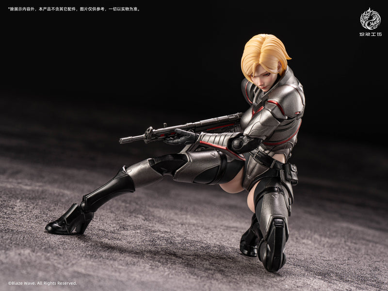 Blaze Wave Studio Walkure Brunhild 1/12 Action Figure JAPAN OFFICIAL