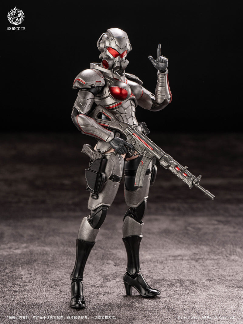Blaze Wave Studio Walkure Brunhild 1/12 Action Figure JAPAN OFFICIAL