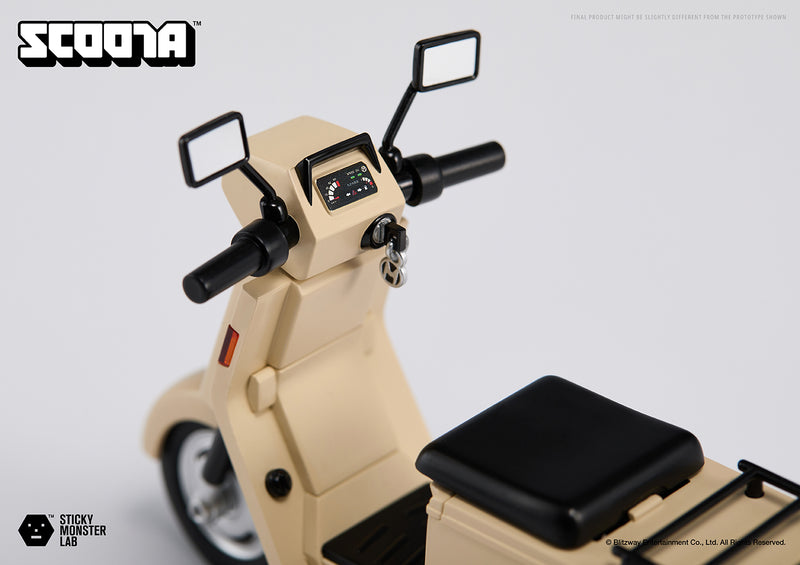 Blitzway Sticky Monster Lab Vehicle MMC Scoota Figure JAPAN OFFICIAL