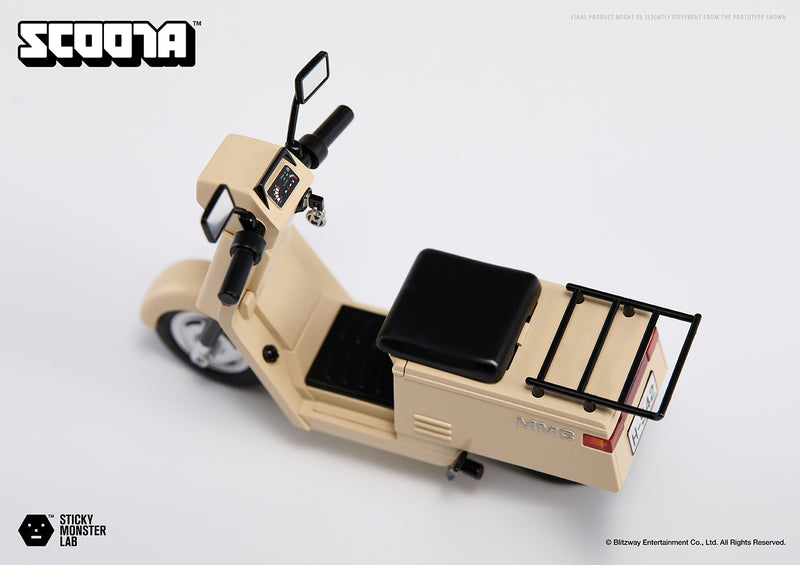 Blitzway Sticky Monster Lab Vehicle MMC Scoota Figure JAPAN OFFICIAL
