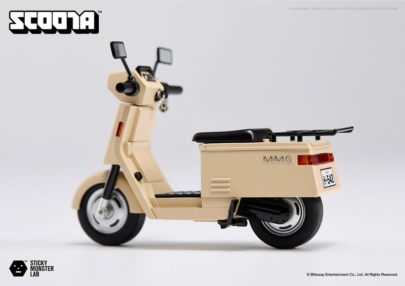 Blitzway Sticky Monster Lab Vehicle MMC Scoota Figure JAPAN OFFICIAL
