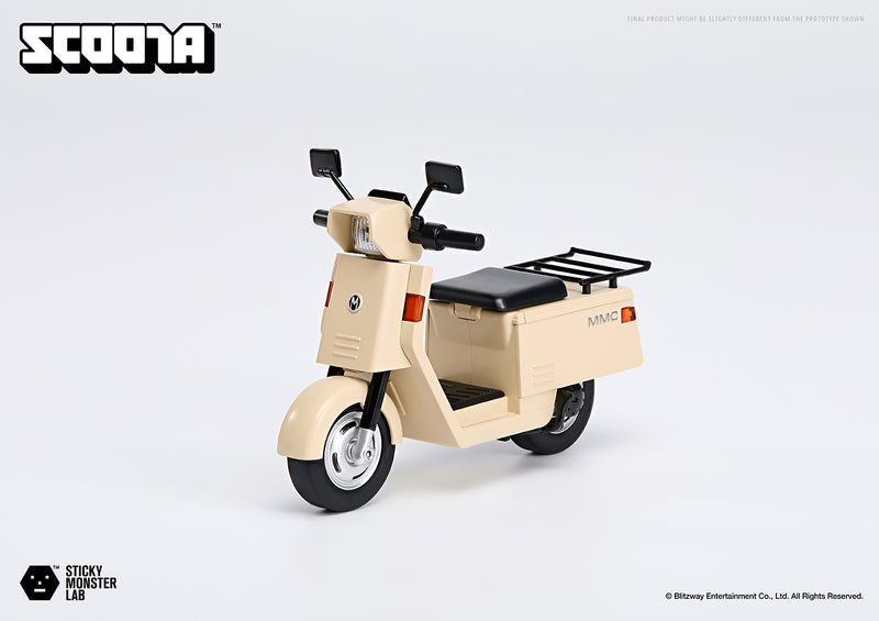 Blitzway Sticky Monster Lab Vehicle MMC Scoota Figure JAPAN OFFICIAL