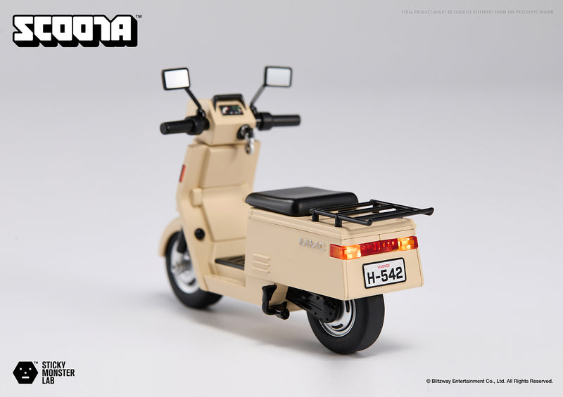 Blitzway Sticky Monster Lab Vehicle MMC Scoota Figure JAPAN OFFICIAL