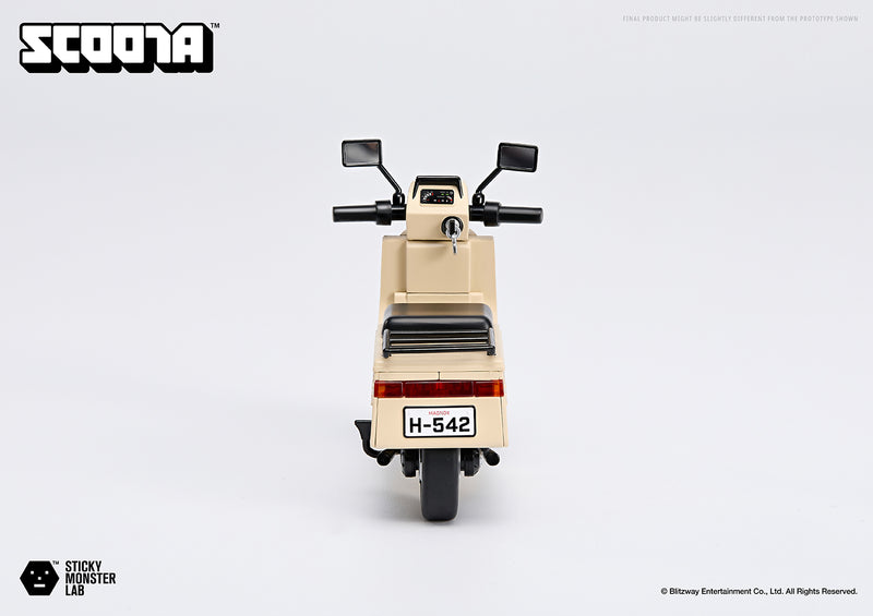 Blitzway Sticky Monster Lab Vehicle MMC Scoota Figure JAPAN OFFICIAL