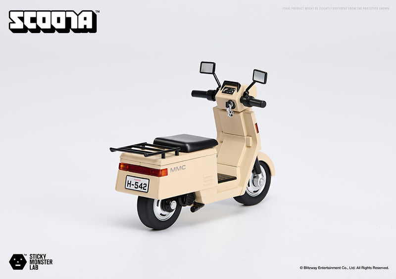 Blitzway Sticky Monster Lab Vehicle MMC Scoota Figure JAPAN OFFICIAL