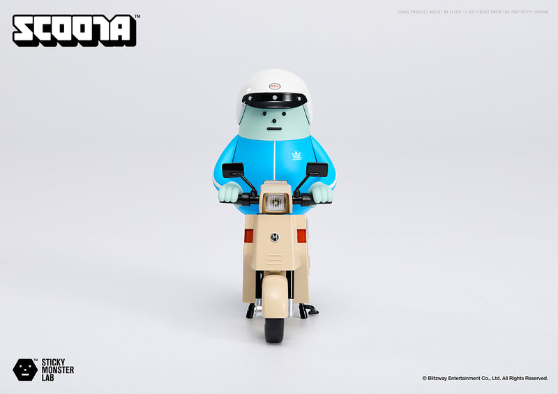 Blitzway Sticky Monster Lab Vehicle MMC Scoota Figure JAPAN OFFICIAL