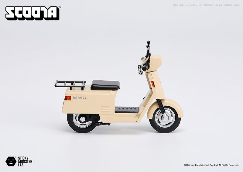 Blitzway Sticky Monster Lab Vehicle MMC Scoota Figure JAPAN OFFICIAL