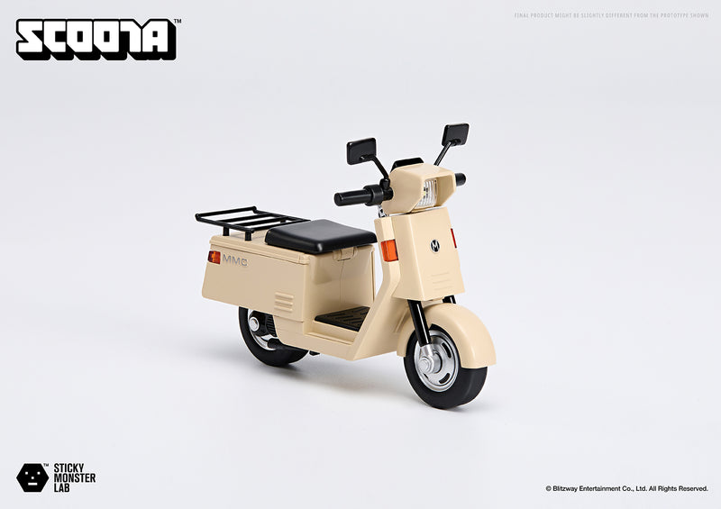 Blitzway Sticky Monster Lab Vehicle MMC Scoota Figure JAPAN OFFICIAL