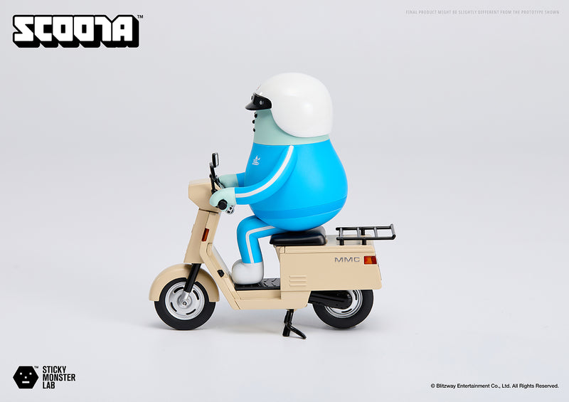 Blitzway Sticky Monster Lab Vehicle MMC Scoota Figure JAPAN OFFICIAL