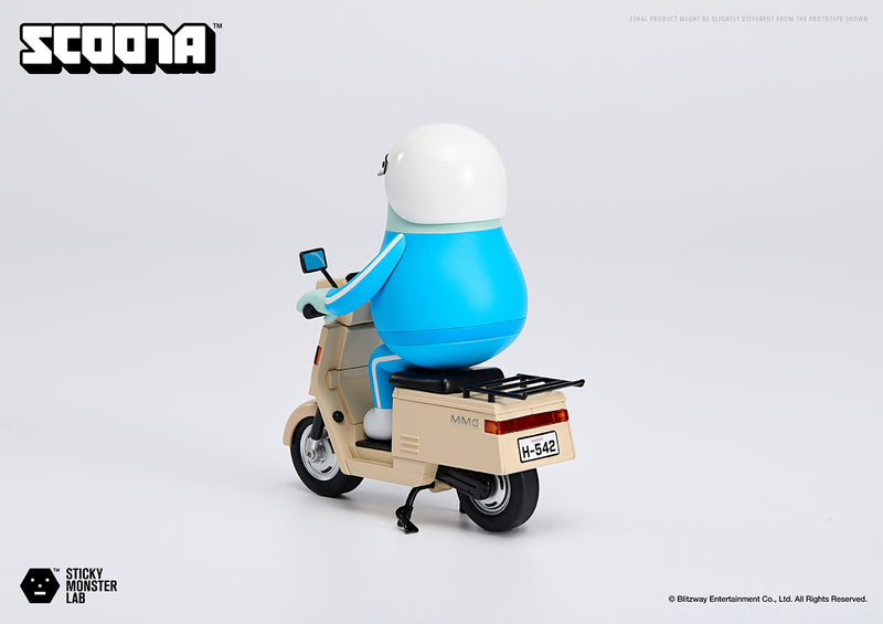 Blitzway Sticky Monster Lab Vehicle MMC Scoota Figure JAPAN OFFICIAL