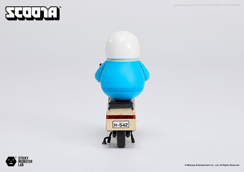 Blitzway Sticky Monster Lab Vehicle MMC Scoota Figure JAPAN OFFICIAL
