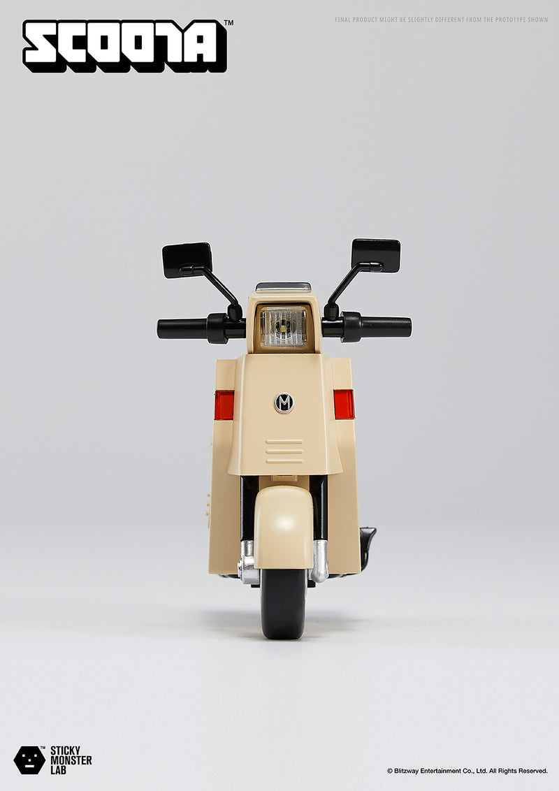Blitzway Sticky Monster Lab Vehicle MMC Scoota Figure JAPAN OFFICIAL