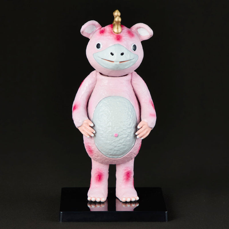 HEAD BULL Tokusatsu Series Kaiju Booska Booska Boneca Bobbing Rosa Ver. JAPÃO