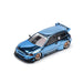 Pop Race PANDEM Civic EG6 Blue Chrome 1/64 JAPAN OFFICIAL