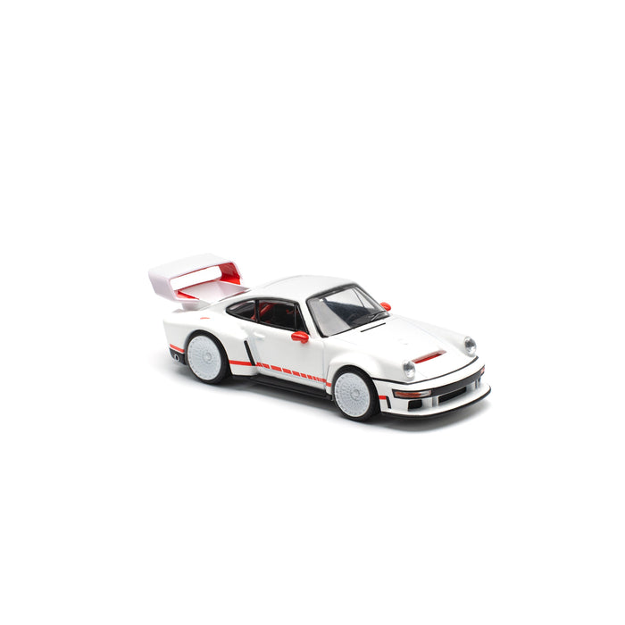 Pop Race SINGER DLS Turbo Track White 1/64 JAPAN OFFICIAL