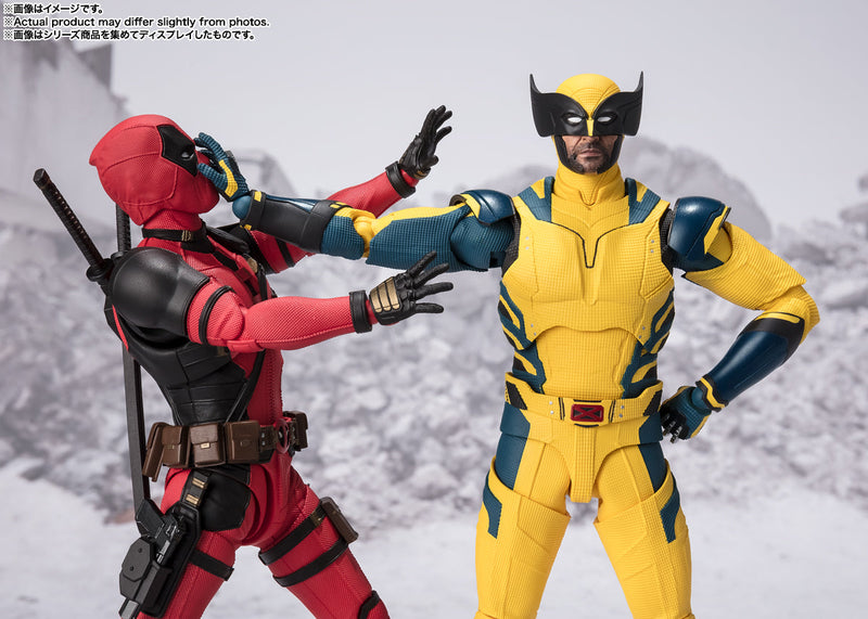 BANDAI S.H.Figuarts Deadpool e Wolverine Deadpool Action Figure UFFICIALE GIAPPONE