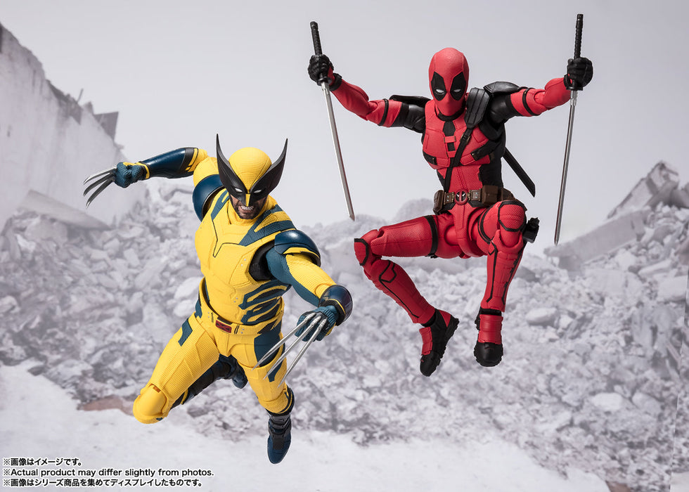 BANDAI S.H.Figuarts Deadpool & Wolverine Deadpool Action Figure JAPAN OFFICIAL