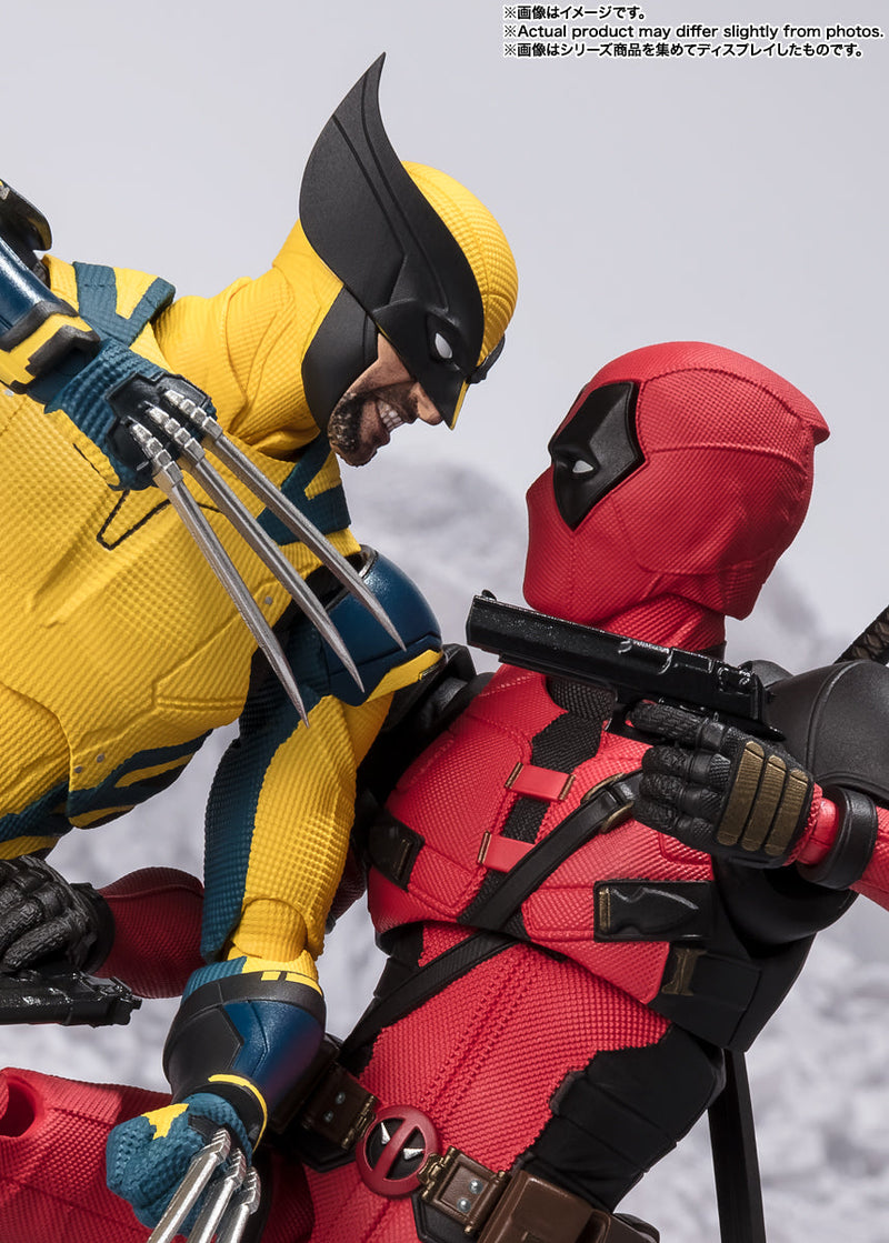 BANDAI S.H.Figuarts Deadpool e Wolverine Deadpool Action Figure UFFICIALE GIAPPONE