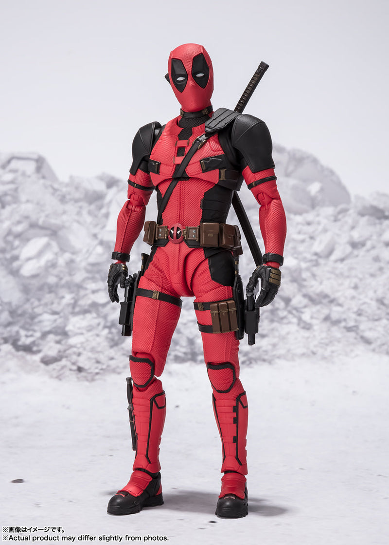 BANDAI S.H.Figuarts Deadpool e Wolverine Deadpool Action Figure UFFICIALE GIAPPONE