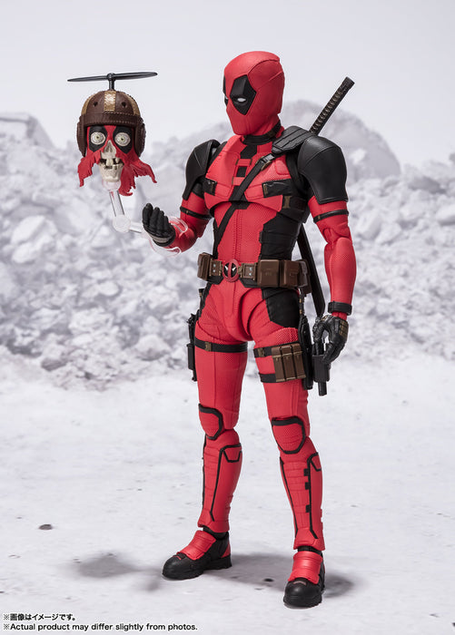 BANDAI S.H.Figuarts Deadpool & Wolverine Deadpool Action Figure JAPAN OFFICIAL