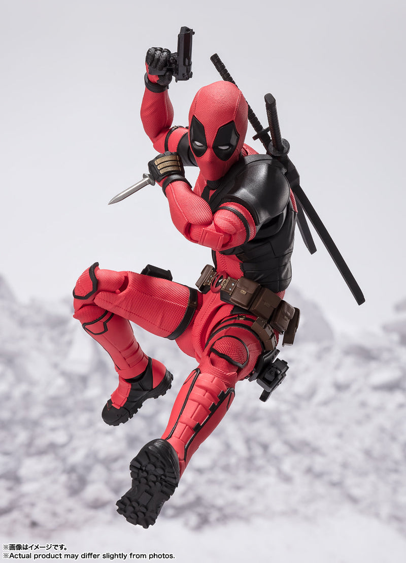 BANDAI S.H.Figuarts Deadpool e Wolverine Deadpool Action Figure UFFICIALE GIAPPONE